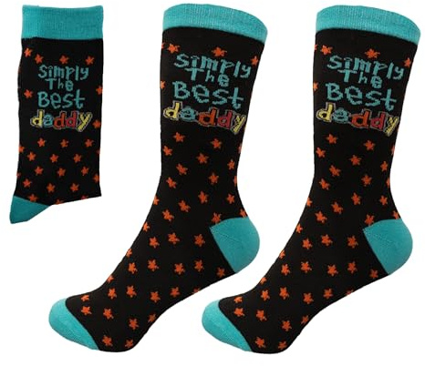 SHATCHI Women's Shatchi One Size Simply The Best Novelty Socks for Father Mother s Day Uncle Auntie Nana Brother Sister Bo, Simply The Best Auntie, One Size UK