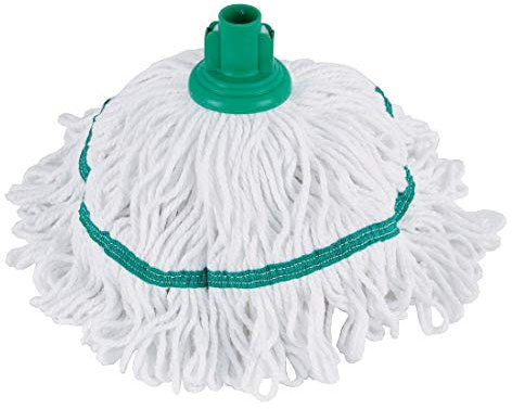 Discounted Cleaning Supplies Abbey Hygiene socket Mop Head 300grm Green - YLTG30