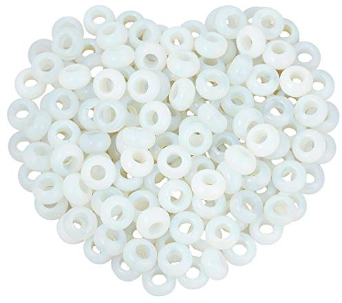 mookaitedecor Crystal Large Hole Stones Beads for Jewellery Making