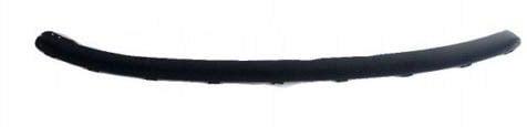 TVP Trade Vehicle Parts.co.uk Compatible With Front Bumper Upper Spoiler Black Vw Polo Hatch 2009-2014