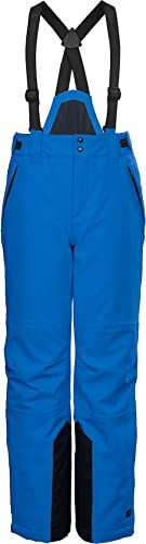 killtec Jungen Funktionshose/Skihose mit abzippbarem Latz, Schneefang und Kantenschutz - KSW 79 BYS SKI PNTS, royal, 152, 37310-000