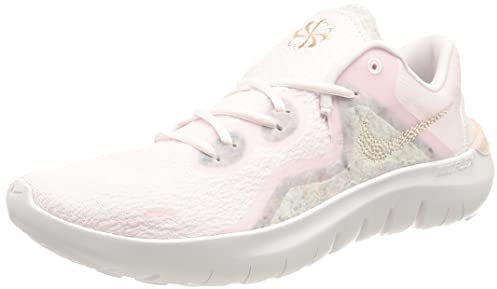 Nike Damen Flex Run 2021 Road Running Shoe, Light Violet/Metallic Red Bronze-Champagne, 37.5 EU