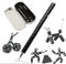 XiXiRan Magnetischer Kugelschreiber Schwarz, Fidget Pen Magnet Stift, Coole Magnetstift Gadgets zum Stressabbau, Stylus Stift für ipad Handy, Lustige Geburtstag Vatertag Geschenke