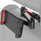 Homeet Tablet Holder Car Adjustable Headrest Car Holder Universal for iPad/iPhone/Samsung Galaxy Tabs/Kindle Fire HD/Nintendo Switch for 4.4-11 Inch Devices Red