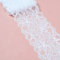 10 Yards Elastizität Spitzenbordüre Spitzenband,8cm Breite Bunte Spitzen-Blumen Borte Dekoband Zierspitze Zierband Spitzenstoff Spitzenborte für Nähen DIY Handwerk Kleidung Unterwäsche,Creme