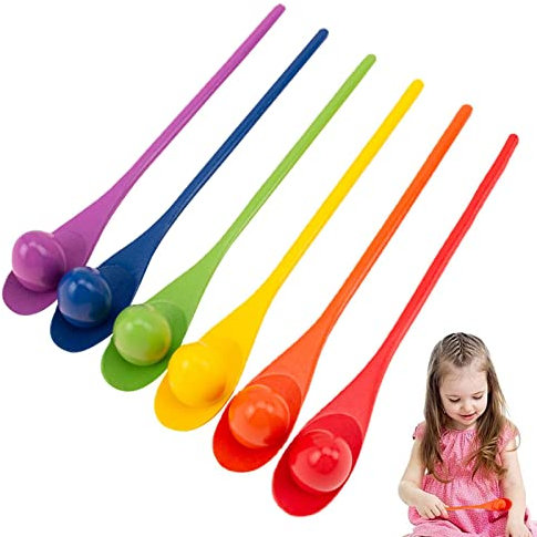 Wooden Spoon and Egg Game,Balance Training Spoon Egg Race Game | Carnival Egg and Spoon Relay Game for Kids & Family Activity Holiday Outdoor