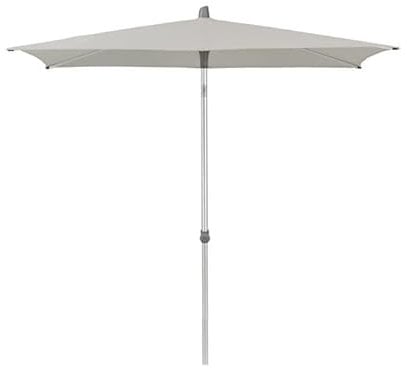 Glatz Sonnenschirm Alu-Smart easy, Eckig, verschiedene Größen/Farben (151 Farbe Ash, 250 x 200 cm)