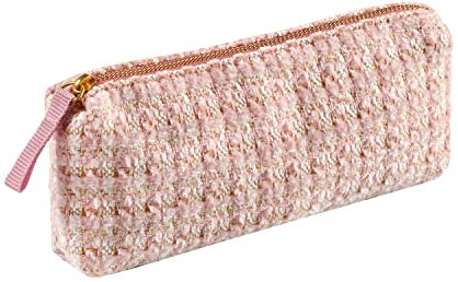 Quo Vadis - Trousse scolaire - Plate - Gisele - Rose - 19x10x3,5 cm - 1 compartiment(s)