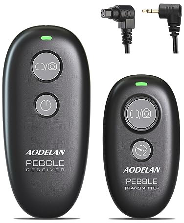 Hanpusen Remote Shutter Release for Canon, Camera Remote Control for EOS R EOS RP 850D T7 5D Mark IV, Replace RS-80N3 & RS-60E3