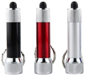 DOITOOL Mini- -taschenlampe Als Schlüsselanhänger Taschenlampe Aus Aluminiumlegierung 5 Leds Langlebige Batterie für Notfälle Klassenzimmer Preise Feiertage