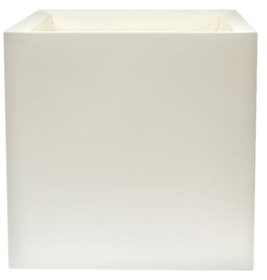 Blumentopf Modell Cube dan-i, 18 l, Weiß