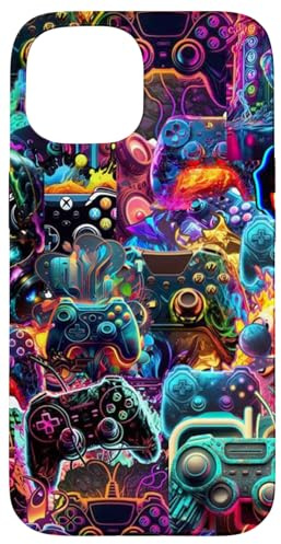 Gamer Aesthetic Graphic Gaming Video Games Boys Teens Summer Case for iPhone 15