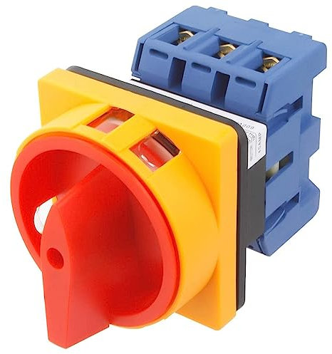 MRNHA Inverseur LW30-25 SéLecteur à Came Rotatif Universel Commutateurs à Verrouillage Conversion Universelle 440V 25A 3 Sections