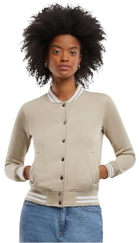 Urban Classics Damen Leichte Jacke, Kreidestaub/Kreidestaub, 4XL