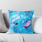 KARPIX Sti-tch Kissenbezug Kissenhülle 45 x 45 cm, Cartoon Cute Pattern Kissenbezug, Zierkissenhülle für Kinder Mädchen Pillow, Sofa Schlafzimmer Zierkissenbezug
