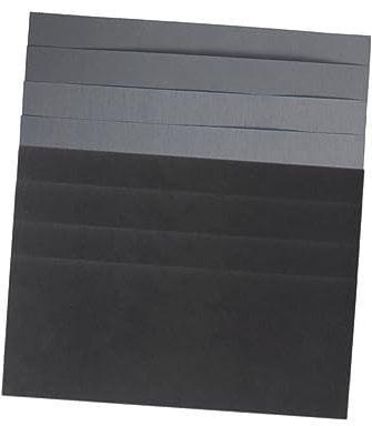 SEWOART 54 Stück Nass- Und Trocken-schleifpapier Aus Siliziumkarbid Für Holz, Metall, Wände, Möbel Schleifen Und Polieren Nass Und Trocken