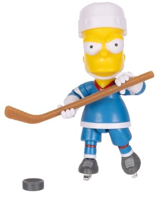 The Simpsons Hockeyschläger mit Hockeyschläger und Puck, 12,7 cm
