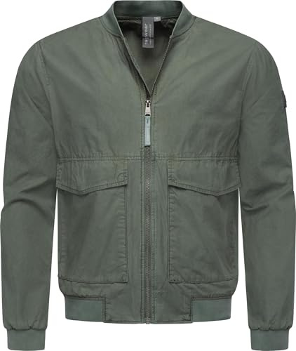 Ragwear Herren Übergangsjacke leichte Sommerjacke Bomberjacke Daq YOUMODO Baltic Gr. L