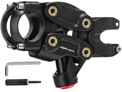Generico Stoßdämpfer für Fahrradlenker mit vibrationsdämpfender Federung, Rohrheber für Rennräder - Ergonomische Dämpfung mit Präzisionsfeder für Lenkräder
