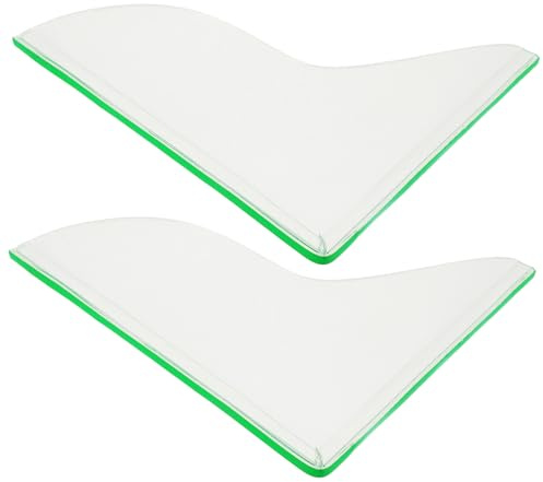 SOLUSTRE 2pcs Bathtub Splash Guard Shower Water Drip Blocker for Boys and Girls Corner Washbasin Bathroom Use