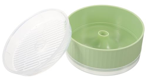 Toyvian Boîte À Herbe À Chat Hydroponique Jardinière d'herbe À Chat sans Sol Bac À Germer pour D'Intérieur 4.92X4.92X2.13In pour Jardin Balcon 1 Pièce