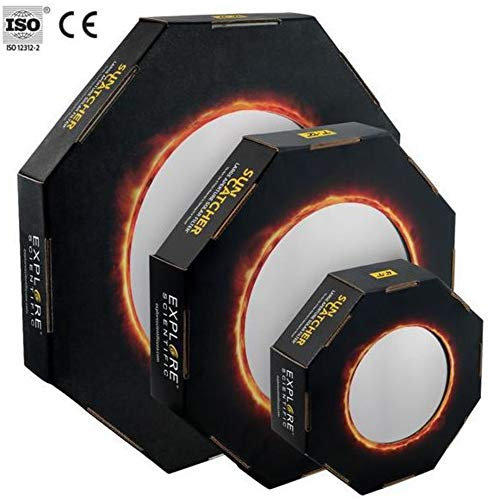 Explore Scientific Sun Catcher Sonnenfilter für 9- 10 SC Teleskope zur Beobachtung der Sonne im Weisslicht