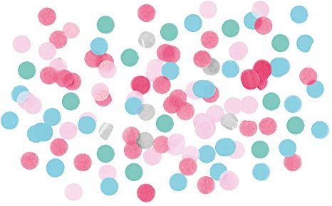 Deko-Konfetti * Flamingo Paradise * als Tischkeko für Mottoparty oder Kindergeburtstag // Party Geburtstag Hawaii Pink