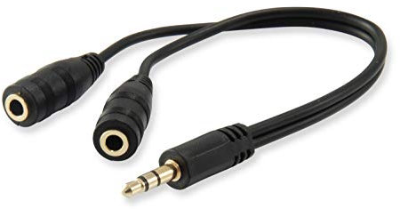 Equip Audio Y-Splitterkabel (2 Buchse auf Stecker)