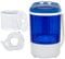 Super Deal Mini machine à laver portable et rotative, machine à laver compacte de 6 livres avec panier de cycle de rotation et tuyau de drainage pour caravane, appartement, chambre, camping, voyage,