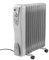 AMOS 2500W Electric Oil Filled Radiator Heater 11-Fin Portable Thermostat Heating Appliance with 3 Heat Settings, Safety Shut Off, and Power Indicator Light