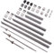 Linearschiene SBR20 300/600/1000mm Linearlager-Gleitset und SFU1605-350/650/1050mm Kugelumlaufspindeln mit BK/BF12 und Kupplung, DSG16H for CNC Linearführung Automatisierungsmaschinen