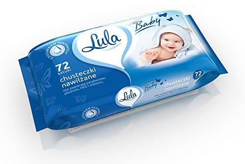 LULA Feuchttücher mit PANTENOLEM 72pcs