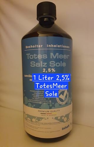 2,5% Totes Meer Sole 1ltr Bocholter Inhalationen