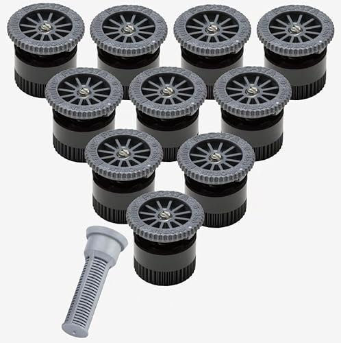 Hunter - 10 ugelli per aspirapolvere Pro 17 A, raggio 5,2 m, 0° fino a 360°