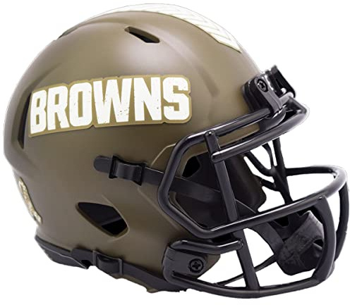Riddell Speed Mini Football Helmet SALUTE Cleveland Browns