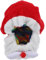 Veemoon Weihnachtshelmmütze Helme für Erwachsene ATV Weihnachtsmann-Helm Motorradhelm Weihnachtsmütze Weihnachtsmann Motorradhelm Hut Kappen weihnachtsdeko Weihnachten Motorradhelm Mütze