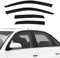 OKAYOK 4Pcs Auto Windabweiser für Au-di a4 B6 B7 2000-2008, Autofenster Regenschutz-Lüftungsabweiser, Autoseitentür Regenabweiser, Einfache Montage de Autofenstervisiere