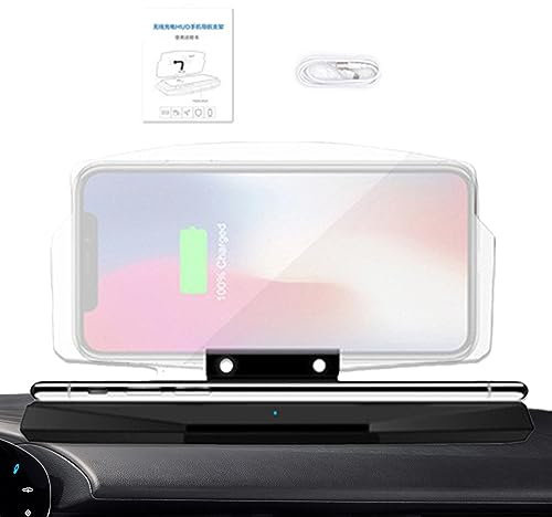 SOYDAN Smartphone-HUD-Head-Up-Display-Halter, Auto-Projektor, Head-Up-Display für Smartphone, Auto Heads Up Display mit Bildreflektion für Auto-Navigation