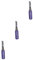 minkissy Farbige Wimperntusche 3St Haarfärbemittel Haarfärbewachs Haare Mascara bunte Wimperntusche weiße Haarfarbe Wimpernspulen Färbendes Wachs Einweg Maskara Creme färben Violett