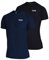TCA Superlight Gym Tops for Men 2 Pack, Lightweight, Breathable, Running Top Men & Gym T Shirts Men - Mens T Shirts Multipack, Gym Top - Schwarz + Dunkelblau, M