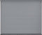 DoorHan Sektional Garagentor mit Stecker | zu Selbstmontage | Größen wählbar | Größen Farben (RAL 9006 (Silber), Breite 2375 mm x Höhe 2030 mm)