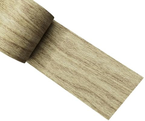 Yulokdwi Ruban Réparation Pour Bois,Ruban De Conduit À Grain De Bois,Ruban Adhésif De Réparation,Ruban De Réparation Réaliste En Chêne Naturel, Pour Parquet Adhésif Sol, Lino Sol, Plinthe Bois