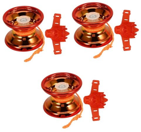 ifundom 3sätze Yoyo String Toy Für Reaktionsspielzeug Für Anfänger Spaß Für Partys Und Leicht Und Tragbar Für Stressabbauende Aktivitäten