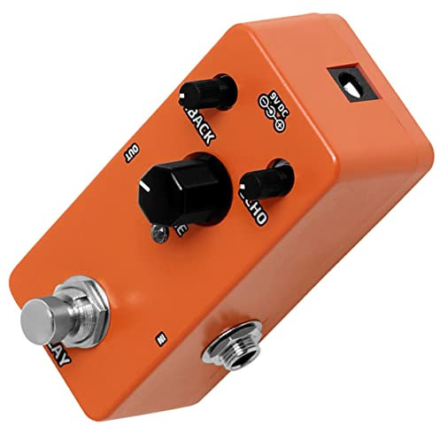 BESTonZON E Gitarren Effektor Gitarrenteile Delay Gitarren Effektpedal Gitarrenpedale E Gitarren Pedal Gitarrenversorgung E Gitarren Effekte Gitarren Delay Pedal Bass Effektpedal