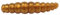 FTM Lifter Lures Larvy Cheese - 10 Gummimaden, Länge:4.5cm, Farbe:Coffee Milk
