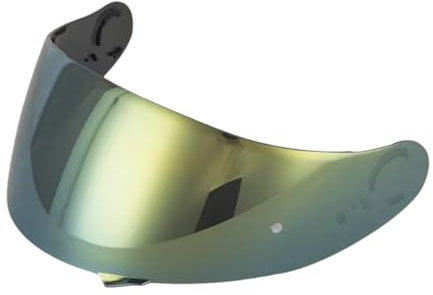 Guajiro – Visier kompatibel mit Shoei Gt Air – Gt Air 2 – Neotec – Opticson – Cns 1 | Polycarbonatscheibe vorbereitet für Pinlock | Kratzfest und beschlagfrei (Gold)