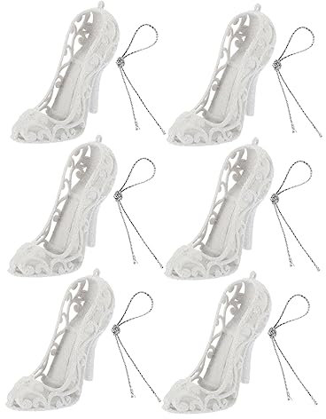 CORHAD Weihnachtsdeko 6 Stück High Heels Zum Aufhängen Stilvoller Weihnachtsbaum- Für Den Urlaub