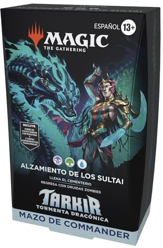 Mazo de Commander de Tarkir: Tormenta dracónica de Magic: The Gathering - Alzamiento de los Sultai (Versión en Español)