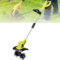 ZephyrGlow Motobineuse sans Fil à Batterie Lithium - Largeur de Travail : 20 cm, Profondeur de Travail : 8 cm, 4 Fraises, Double Poignée Ergonomique,TL-04