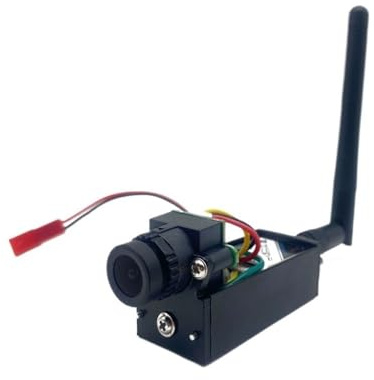 5,8 GHz 48CH FPV VR-Brille mit 480P-Display – inklusive 1000 mW VTX und 1000 TVL FPV-Kamera, for RC-Drohnenpiloten(VTX Camera)